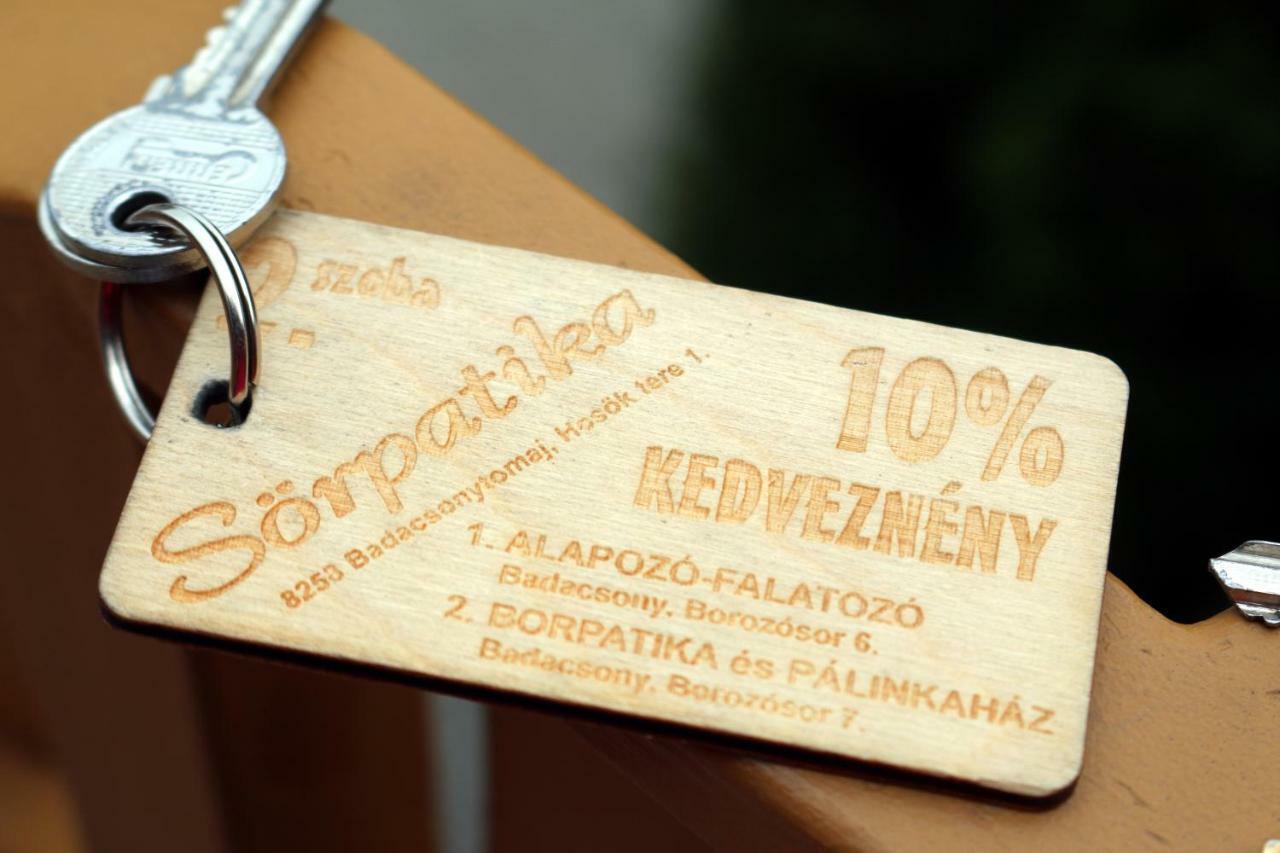 Sörpatika Vendégház Badacsonytomaj Exterior foto